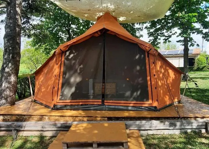 Glamping Marche Nascoste Tenda E Intero 豪华帐篷