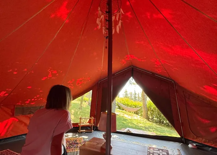 Glamping Marche Nascoste Tenda E Intero * Penna San Giovanni
